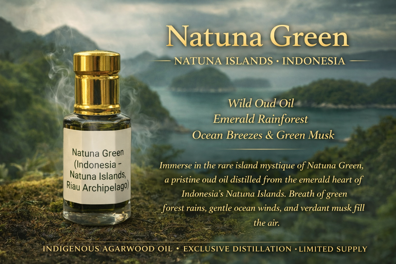 Natuna Green Oud